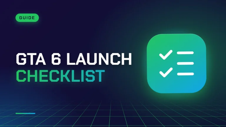 GTA 6 launch checklist: 10 things to do before 19 November