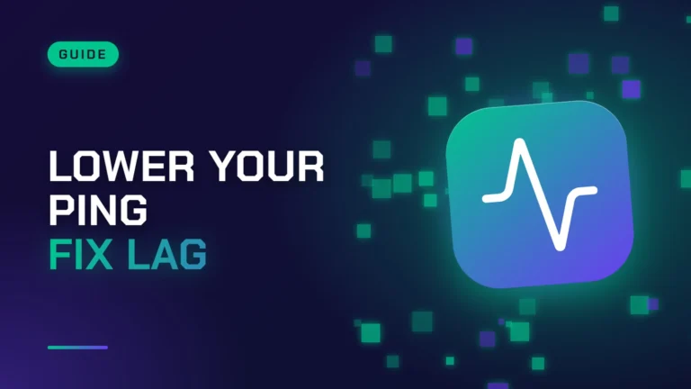 How to lower your ping and fix lag in online games